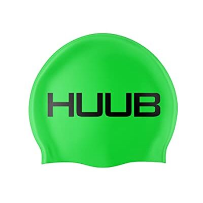 Huub grön silillössa/en storlek/enkel passform/100% silikon badmössa Huub grön silillössa/en storlek/enkel passform/100% silikon badmössa