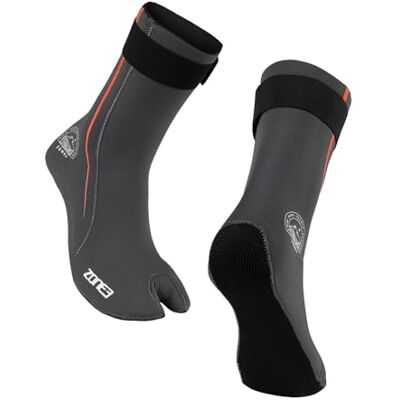 ZONE3 Active-Flex Booties EU 42–43, Grå/orange, 42 ZONE3 Active-Flex Booties EU 42–43, Grå/orange, 42