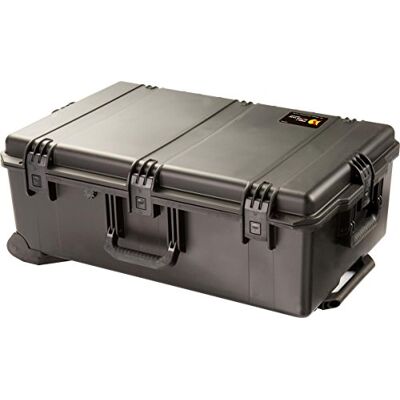 Pelican PELI Storm IM2950 slitstark transportväska för AV-utrustning, vattentät, 90 liters kapacitet, tillverkad i USA, med anpassningsbar skuminredning, svart Pelican PELI Storm IM2950 slitstark transportväska för AV-utrustning, vattentät, 90 liters kapacitet, tillverkad i USA, med anpassningsbar skuminredning, svart