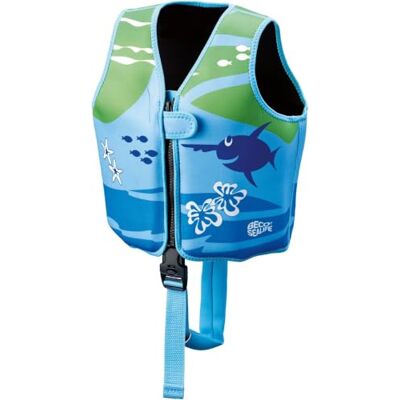 Beco -Sealife flytväst simhjälpmedel simträning vattensporter, mångfärgad (blå/grön) Beco -Sealife flytväst simhjälpmedel simträning vattensporter, mångfärgad (blå/grön)