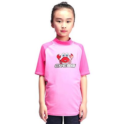 CRESSI RASH GUARD JR M/CORTA ROSA/FUCSIA Y 11/12 152cm CRESSI RASH GUARD JR M/CORTA ROSA/FUCSIA Y 11/12 152cm