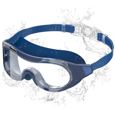 Seaflar simglasögon unisex anti-dimma UV-skydd dykglasögon vuxna stor ram HD-lins professionella simglasögon för simning dykning och vattensporter – BBK-T-BL Seaflar simglasögon unisex anti-dimma UV-skydd dykglasögon vuxna stor ram HD-lins professionella simglasögon för simning dykning och vattensporter – BBK-T-BL