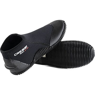 Cressi Ibiza 3 mm, svart/svart, US Man 13 US Lady 14 Cressi Ibiza 3 mm, svart/svart, US Man 13 US Lady 14
