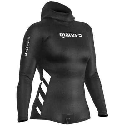 Mares Dam Apnea Instinct 50 öppen cell jacka svart, storlek S2 Mares Dam Apnea Instinct 50 öppen cell jacka svart, storlek S2