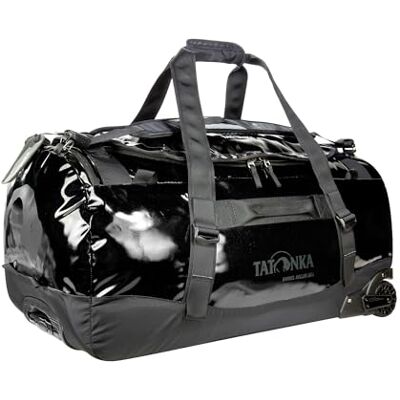 Tatonka Barrel Roller 80 L – vagn med ryggsäcksfunktion, låsbar dragkedja och teleskophandtag Tatonka Barrel Roller 80 L – vagn med ryggsäcksfunktion, låsbar dragkedja och teleskophandtag