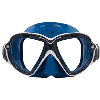 Aqualung Reveal ULTRAFIT – dykglasögon för vuxna med 180° panoramavsikt, individuell ansiktsjustering, utbytbara glas, vattentät, silikonkant, perfekt för dykning Aqualung Reveal ULTRAFIT – dykglasögon för vuxna med 180° panoramavsikt, individuell ansiktsjustering, utbytbara glas, vattentät, silikonkant, perfekt för dykning