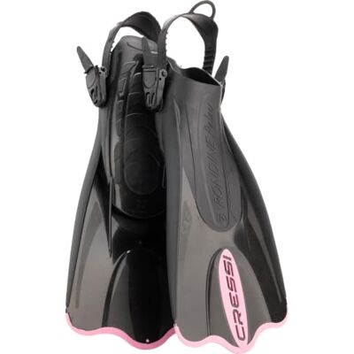 CRESSI PALAU SAF FINS BLACK/PINK XS/S (35/38) CRESSI PALAU SAF FINS BLACK/PINK XS/S (35/38)