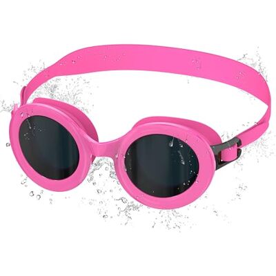 Ambienden Ambiende simglasögon barn, imfria och UV-skydd, 180° vidvinkelsikt, snabb justerbar silikontätning unisex dykglasögon barn för 3–10 år, magenta Ambienden Ambiende simglasögon barn, imfria och UV-skydd, 180° vidvinkelsikt, snabb justerbar silikontätning unisex dykglasögon barn för 3–10 år, magenta