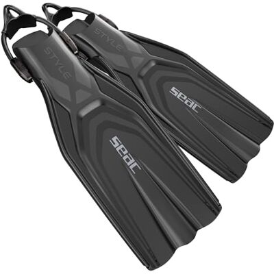 SEAC Style S, dykning fenor med rem för professionell och fritid SEAC Style S, dykning fenor med rem för professionell och fritid