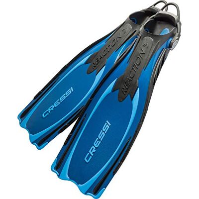 CRESSI REACTION EBS FINS BLUE/AZURE M/L (8/9) CRESSI REACTION EBS FINS BLUE/AZURE M/L (8/9)