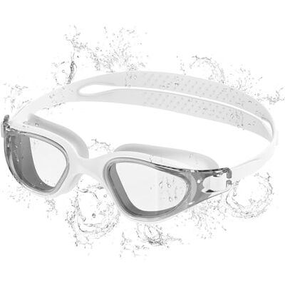 Seaflar simglasögon med HD-glas, imskydd, UV-skydd, läckagesäker och bekväm – för vuxna, perfekt för hall och utomhusbad T-WH Seaflar simglasögon med HD-glas, imskydd, UV-skydd, läckagesäker och bekväm – för vuxna, perfekt för hall och utomhusbad T-WH