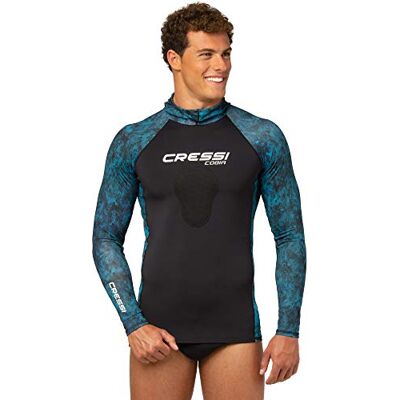 Cressi RASH GUARD COBIA BLUE HUNTER 3XL Cressi RASH GUARD COBIA BLUE HUNTER 3XL