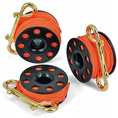 Best divers fingerrulle karbinhake mässing 15 m Best divers fingerrulle karbinhake mässing 15 m