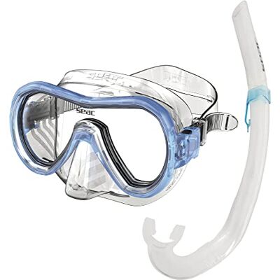 SEAC Set Panarea MD, snorklingsset för barn, juniorsnorkel och mask SEAC Set Panarea MD, snorklingsset för barn, juniorsnorkel och mask