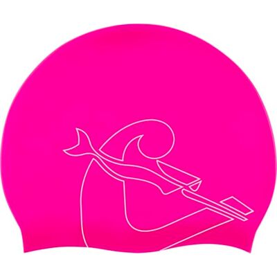 CRESSI Eddie badmössa – unisex badmössa, rosa/vit, en storlek CRESSI Eddie badmössa – unisex badmössa, rosa/vit, en storlek