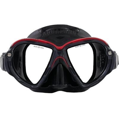 Aqualung Aqua Lung Unisex vuxen Reveal Ultrafit masker, röd och svart, S EU Aqualung Aqua Lung Unisex vuxen Reveal Ultrafit masker, röd och svart, S EU