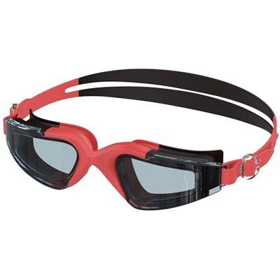 Ambienden Vuxna och unga poolglasögon – unisex simglasögon herr dam – anti-imma lins HD UV-skydd, vattentäta lämpliga för strand/pool-RedBK Ambienden Vuxna och unga poolglasögon – unisex simglasögon herr dam – anti-imma lins HD UV-skydd, vattentäta lämpliga för strand/pool-RedBK