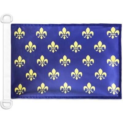 AZ FLAG nautisk flagga blå och guld blomma 45 x 30 cm fransk kunglig båt flagga 30 x 45 cm AZ FLAG nautisk flagga blå och guld blomma 45 x 30 cm fransk kunglig båt flagga 30 x 45 cm