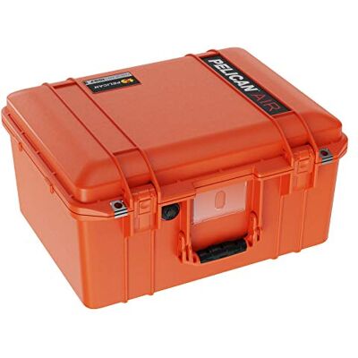 Pelican Air 1557 fodral inget skum (2020-utgåva med tryckknappsspärrar) – orange, 015570-0011-150 Pelican Air 1557 fodral inget skum (2020-utgåva med tryckknappsspärrar) – orange, 015570-0011-150