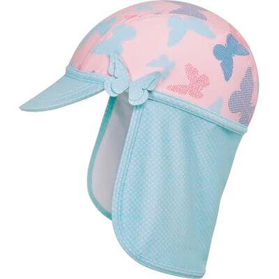 Playshoes Unisex barn UV-skydd mössa badmössa huvudbonad, fjärilar, 49 cm, Fjäril, 49cm Playshoes Unisex barn UV-skydd mössa badmössa huvudbonad, fjärilar, 49 cm, Fjäril, 49cm