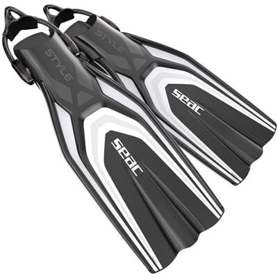 SEAC Style S, dykning fenor med rem för professionell och fritid SEAC Style S, dykning fenor med rem för professionell och fritid