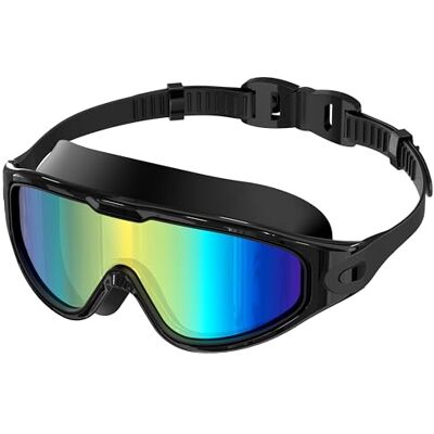 Ambienden Ambiende simglasögon unisex stor ram HD-lins dykglasögon vuxna anti-dimma UV-skydd professionella simglasögon för simning dykning Ambienden Ambiende simglasögon unisex stor ram HD-lins dykglasögon vuxna anti-dimma UV-skydd professionella simglasögon för simning dykning