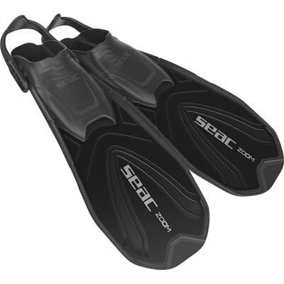 SEAC Zoom – snorklingsfenor med rem justerbar i 6 positioner unisex vuxen SEAC Zoom – snorklingsfenor med rem justerbar i 6 positioner unisex vuxen