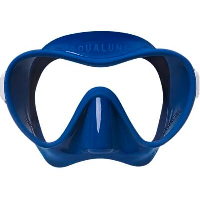 Aqualung Neos ramlös dykmask, panoramahärdat glas, komfortsilikon, snorkling och apné för vuxna Aqualung Neos ramlös dykmask, panoramahärdat glas, komfortsilikon, snorkling och apné för vuxna