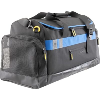 CRESSI since 1946 Olimpia Pool Family Duffle Modular Sports Bag, Ideal for Swimming and Water Activities, Including Group Activities, Black/Blue 45 L, Unisex CRESSI since 1946 Olimpia Pool Family Duffle Modular Sports Bag, Ideal for Swimming and Water Activities, Including Group Activities, Black/Blue 45 L, Unisex