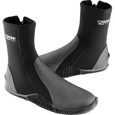 Cressi Isla 5 mm, svart/svart, US Men's 5 Cressi Isla 5 mm, svart/svart, US Men's 5
