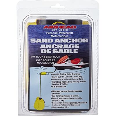 Airhead PWC grund vatten sandankare, gul, 21,5 cm x 15 cm x 10 cm (längd x bredd x höjd) Airhead PWC grund vatten sandankare, gul, 21,5 cm x 15 cm x 10 cm (längd x bredd x höjd)