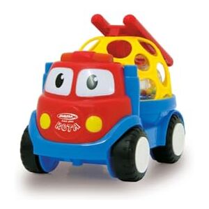 JAMARA 460465 – Rota bil med stege mjuk boll med 360° rotation och geometriska hål, roterande plastboll, främjar motoriska färdigheter och fantasifullt lek, röd JAMARA 460465 – Rota bil med stege mjuk boll med 360° rotation och geometriska hål, roterande plastboll, främjar motoriska färdigheter och fantasifullt lek, röd
