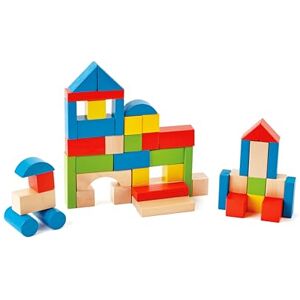 Hape Maple Blocks Kids träbyggstenar av , stapling av träblock Pedagogisk leksaksuppsättning för småbarn, 50 färgglada bitar i olika former och storlekar Hape Maple Blocks Kids träbyggstenar av , stapling av träblock Pedagogisk leksaksuppsättning för småbarn, 50 färgglada bitar i olika former och storlekar