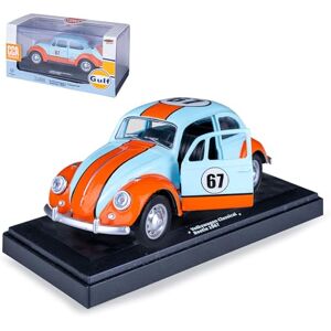 JAMARA 402601 Volkswagen Classical Beetle 1967 Diecast 1:36 – modellbil leksak, barnbilmodell, minifordon, presentidé för barn, öppna/stänga dörrar manuellt JAMARA 402601 Volkswagen Classical Beetle 1967 Diecast 1:36 – modellbil leksak, barnbilmodell, minifordon, presentidé för barn, öppna/stänga dörrar manuellt