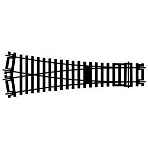 RIVAROSSI Modellokspårväxel - Y, 853mm, ARC 11,25° RIVAROSSI Modellokspårväxel - Y, 853mm, ARC 11,25°