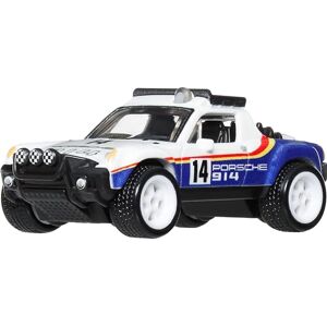 Mattel Hot Wheels Porsche 914 Safari Voiture de collection, voiture miniature haut de gamme à l'échelle 1:64 en métal moulé sous pression avec pneus Real Riders et carrosserie et châssis métalliques, JKF22 Mattel Hot Wheels Porsche 914 Safari Voiture de collection, voiture miniature haut de gamme à l'échelle 1:64 en métal moulé sous pression avec pneus Real Riders et carrosserie et châssis métalliques, JKF22