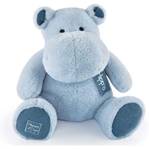HISTOIRE D'OURS Hippo Kramdjur - Blå Denim 40 Cm HISTOIRE D'OURS Hippo Kramdjur - Blå Denim 40 Cm