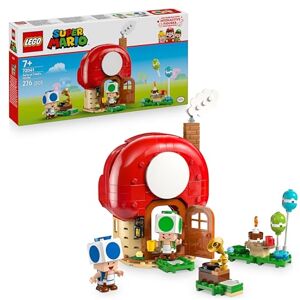Lego Super Mario Kalas i Toads hus Leksak för pojkar, flickor och fans från 7 år, Med 2 Nintendo actionfigurer, Liten present till barn, Byggset 72041 Lego Super Mario Kalas i Toads hus Leksak för pojkar, flickor och fans från 7 år, Med 2 Nintendo actionfigurer, Liten present till barn, Byggset 72041