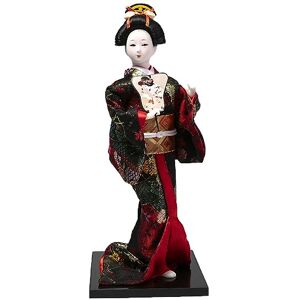 Japansk docka Lachinuse - Traditionell kimono-figur - 31cm Japansk docka Lachinuse - Traditionell kimono-figur - 31cm