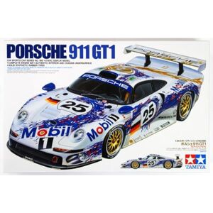 TAMIYA Porsche GT1 24186 1:24 911 Lemans 96 verkstad, modellbyggsats, plastbyggsats, byggsats för montering, rekonstruktion i detalj, en storlek TAMIYA Porsche GT1 24186 1:24 911 Lemans 96 verkstad, modellbyggsats, plastbyggsats, byggsats för montering, rekonstruktion i detalj, en storlek