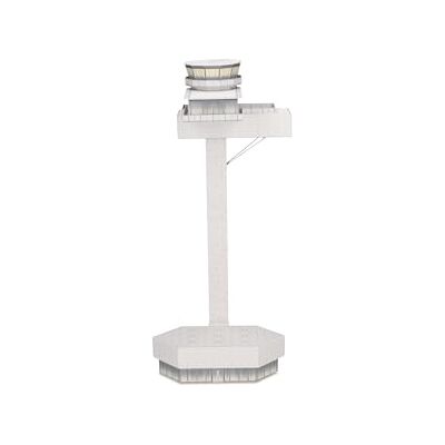 Herpa tillbehör Airport Tower Kartonbausatz/Cardboard construction kit, skala 1:87, modellbygge, miniatyrmodell, plast Herpa tillbehör Airport Tower Kartonbausatz/Cardboard construction kit, skala 1:87, modellbygge, miniatyrmodell, plast