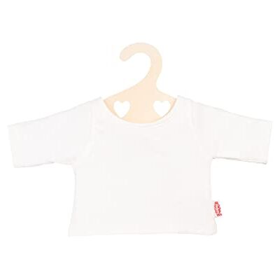 Heless 1956 – T-shirt för dockor i vitt, storlek 28–35 cm Heless 1956 – T-shirt för dockor i vitt, storlek 28–35 cm