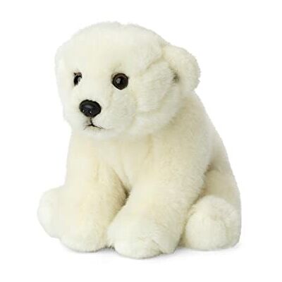 WWF 00265 World Wildlife Fund Plysch isbjörn, realistiskt designad plyschleksak, ca 15 cm stor och underbart mjuk, flerfärgad WWF 00265 World Wildlife Fund Plysch isbjörn, realistiskt designad plyschleksak, ca 15 cm stor och underbart mjuk, flerfärgad