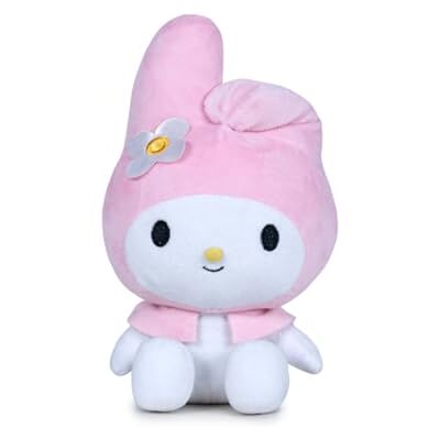 Hello Kitty Friends Plush, 22 cm My Melody Soft Toy, bedårande bunny karaktär från -serien, officiellt licensierad plysch för fans och samlare för åldrar 4+ Hello Kitty Friends Plush, 22 cm My Melody Soft Toy, bedårande bunny karaktär från -serien, officiellt licensierad plysch för fans och samlare för åldrar 4+