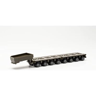 Herpa modelllastbil Goldhofer THP-SL Släpvagn, 8a, skala 1:87, Tysklands tillverkning, samlarobjekt – plastfigur Herpa modelllastbil Goldhofer THP-SL Släpvagn, 8a, skala 1:87, Tysklands tillverkning, samlarobjekt – plastfigur