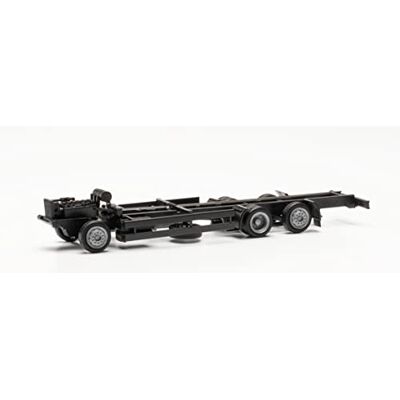 Herpa 085595 modell, lastbilschassi man volymtåg 7,82 m, 2 st. Originaltrogen skala 1:87, modellbil, modelltillverkning, dekoration, tillbehör för miniatyrmodeller av plast, svart Herpa 085595 modell, lastbilschassi man volymtåg 7,82 m, 2 st. Originaltrogen skala 1:87, modellbil, modelltillverkning, dekoration, tillbehör för miniatyrmodeller av plast, svart