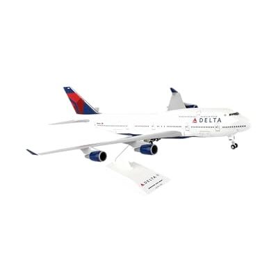 Sky Marks Daron Skymarks Delta 747-400 flygplansmodell byggsats med redskap, 1/200-skala Sky Marks Daron Skymarks Delta 747-400 flygplansmodell byggsats med redskap, 1/200-skala