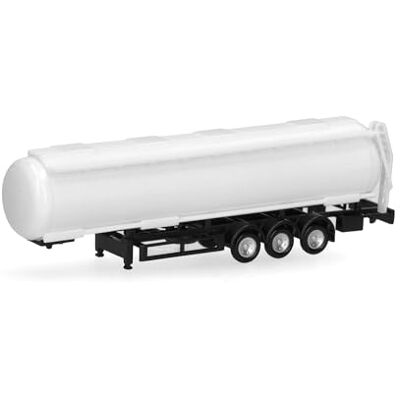 Herpa reservdelstjänst, spår N, 3-axligt tanksläp, 2 stycken i skala 1:160, miniatyrmodell, plast Herpa reservdelstjänst, spår N, 3-axligt tanksläp, 2 stycken i skala 1:160, miniatyrmodell, plast