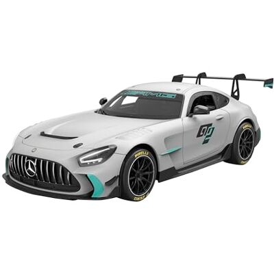 Mondo Motors MERCEDES AMG GT2, skala modell 1: 14, upp till 10 km/h hastighet, leksaksbil för barn 63842 Mondo Motors MERCEDES AMG GT2, skala modell 1: 14, upp till 10 km/h hastighet, leksaksbil för barn 63842