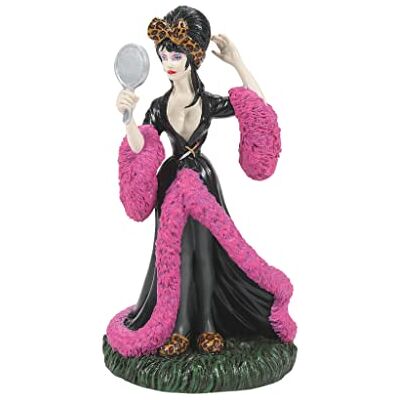 Department 56 Elvira Mistress of The Dark Village tillbehör på set figur, 9,5 cm, flerfärgad Department 56 Elvira Mistress of The Dark Village tillbehör på set figur, 9,5 cm, flerfärgad